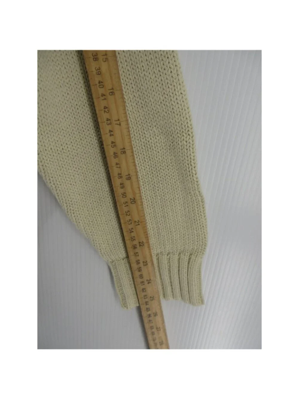 Polo Ralph Lauren Sweater 2XB Big Cream 1/4 Zip Pullover Chunky Knit